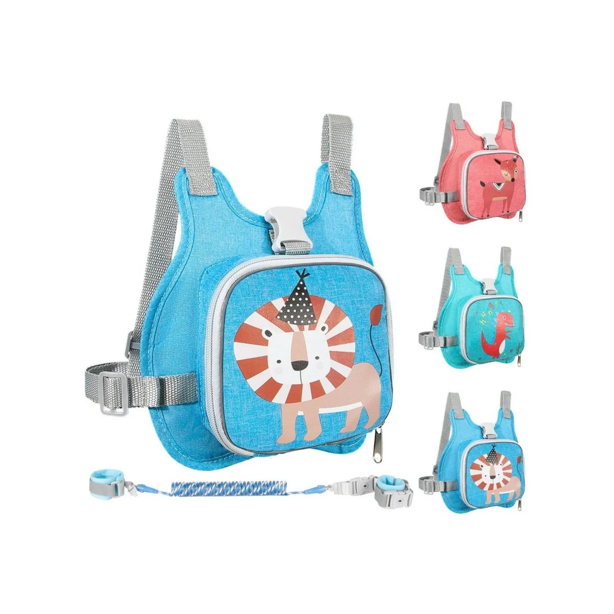 IMPORTCLICK - Arnés Seguridad Mochila Antipérdida Infantil Niño Azul