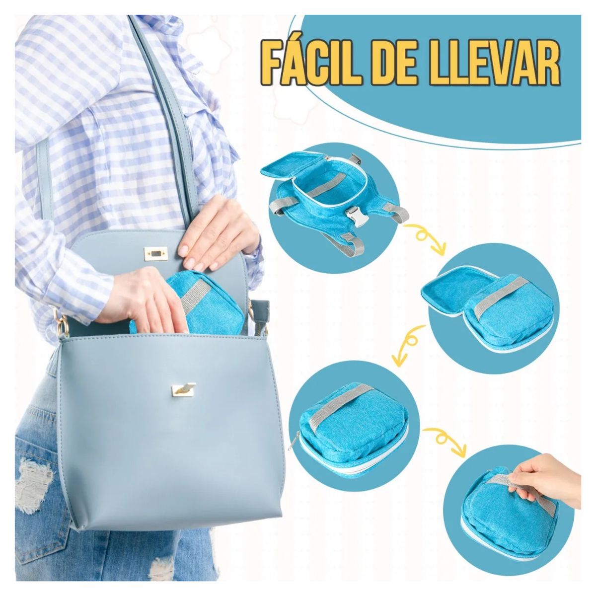 IMPORTCLICK - Arnés Seguridad Mochila Antipérdida Infantil Niño Azul