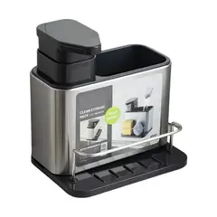 IMPORTCLICK - Dispensador Organizador Lavalozas Jabón Esponja