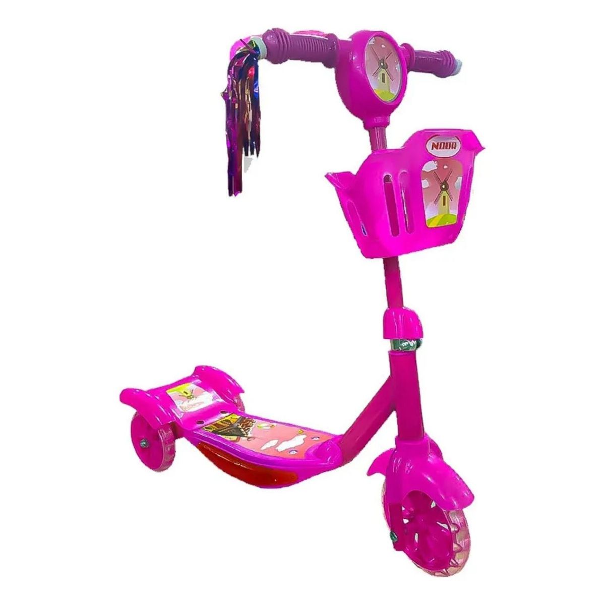 IMPORTCLICK - Scooter Monopatín Infantil Niño 3 Ruedas 70x50 CM Rosa