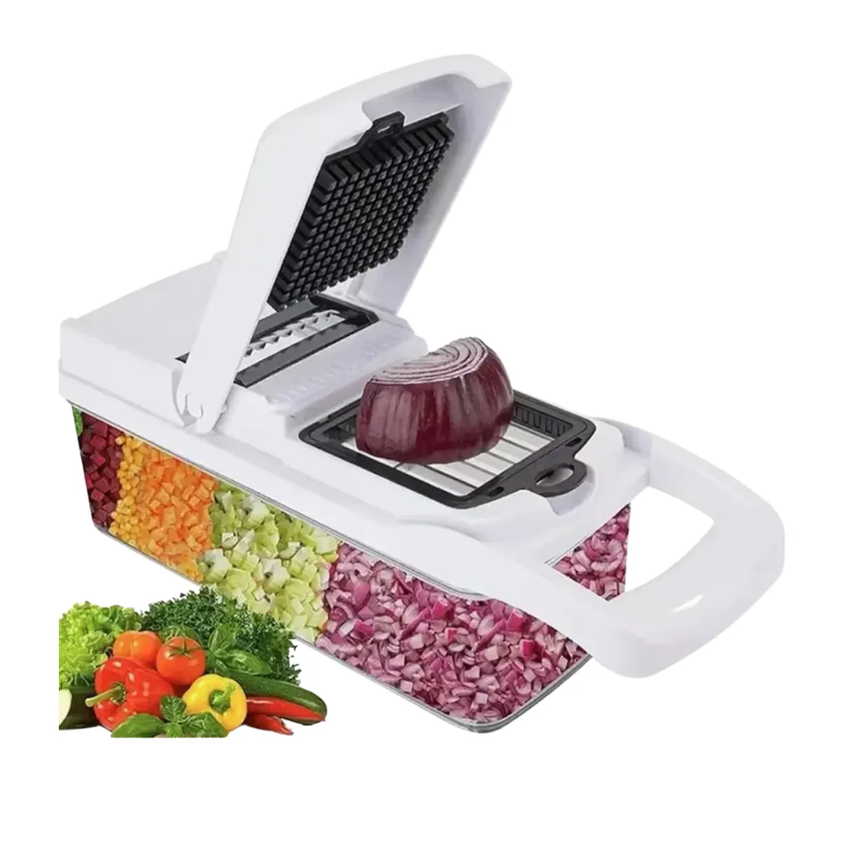 IMPORTCLICK - Picador Cortador Verdura Multifuncional 26 En 1