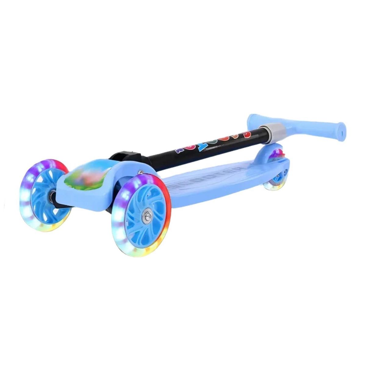 IMPORTCLICK - Scooter Monopatín Infantil Niño 3 Ruedas 70x50 CM Celeste