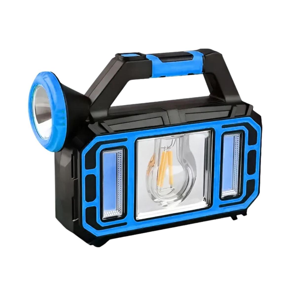 IMPORTCLICK - Linterna Solar LED Camping Recargable USB 1 Watt