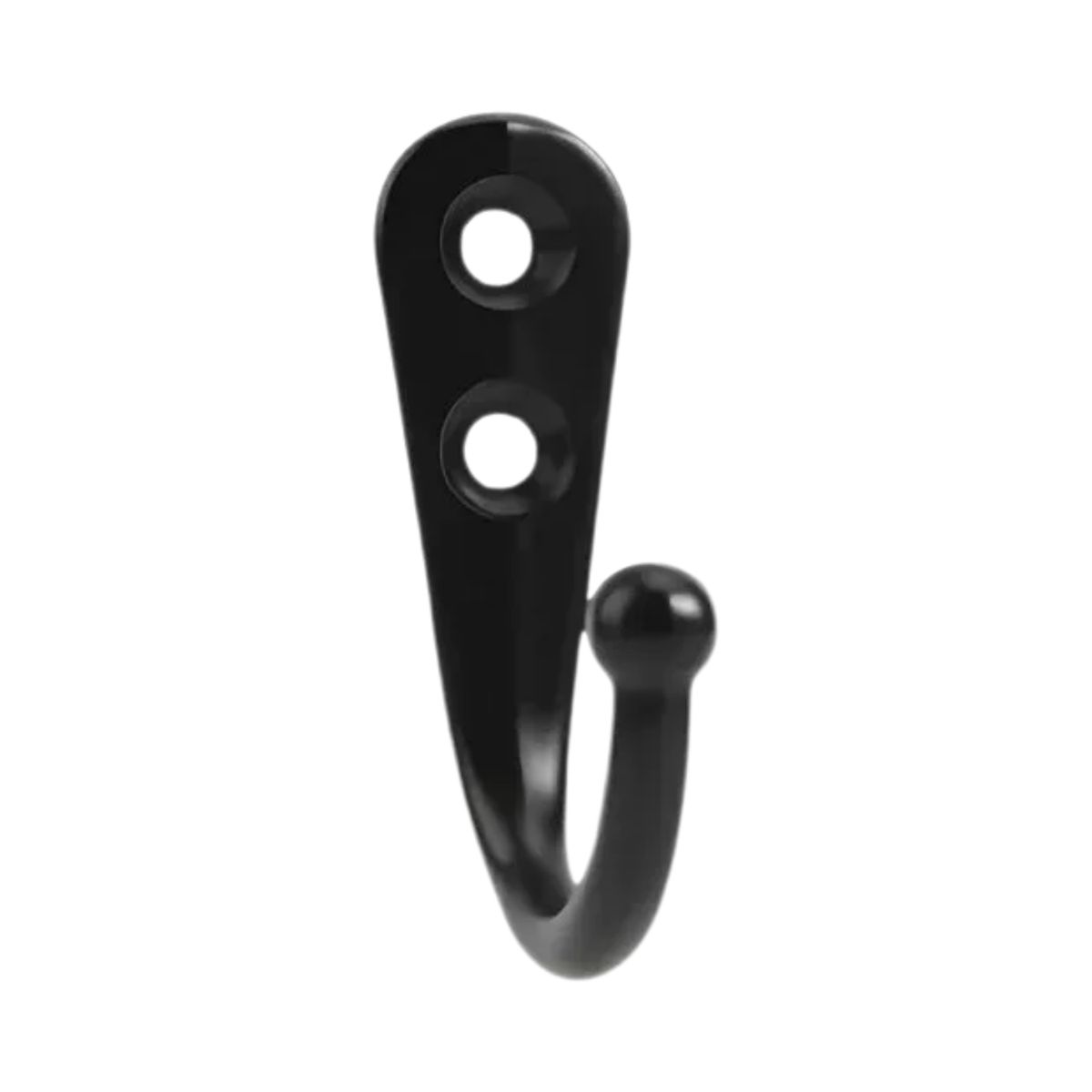 IMPORTCLICK - Pack 40 Unidades Ganchos Pared Negro 4,3x2,9 CM