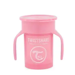 TWISTSHAKE - Vaso 360 - Rosado Pastel