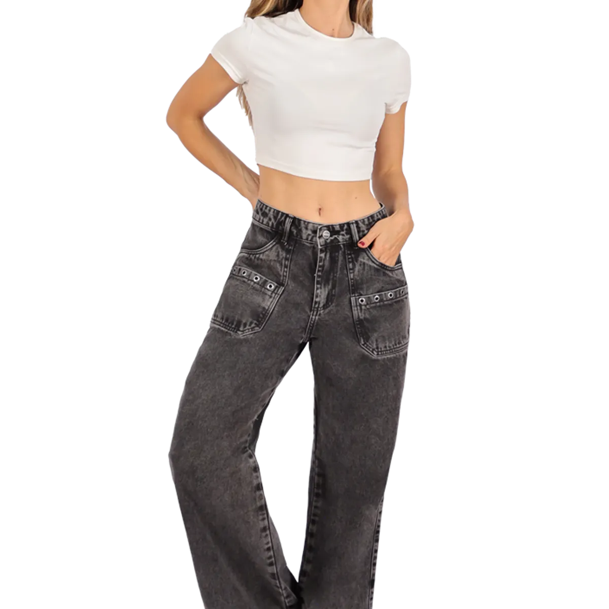 DIVINO JEANS - Jeans Idra III Negro Divino Jeans