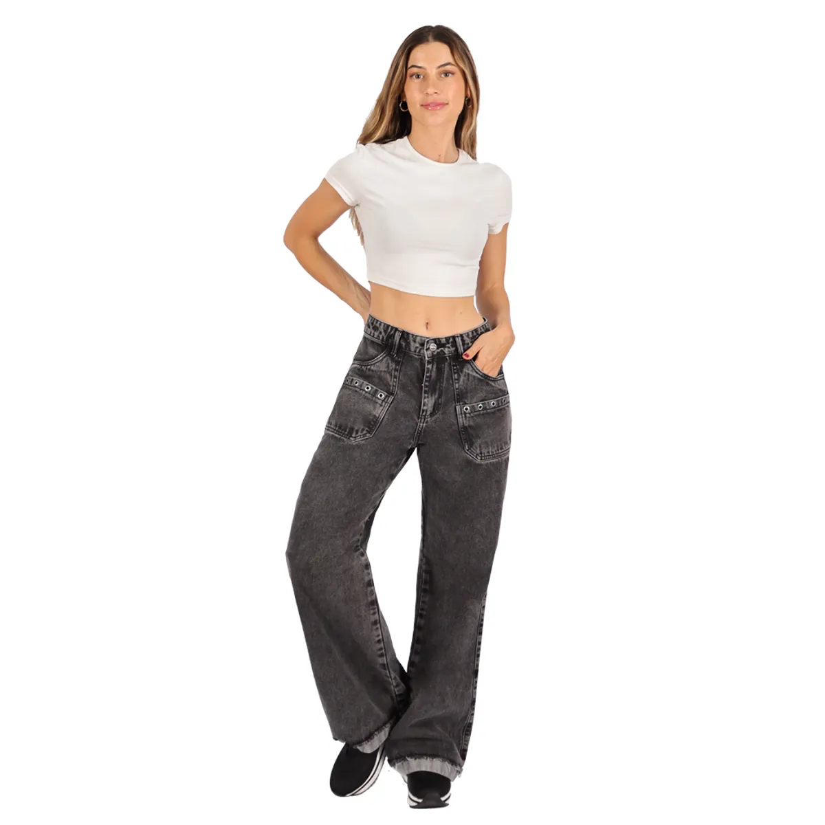DIVINO JEANS - Jeans Idra III Negro Divino Jeans