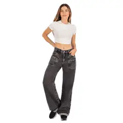 DIVINO JEANS - Jeans Idra III Negro