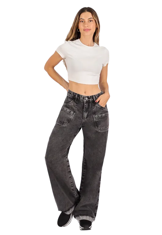 Jeans Idra III Negro Negro 36