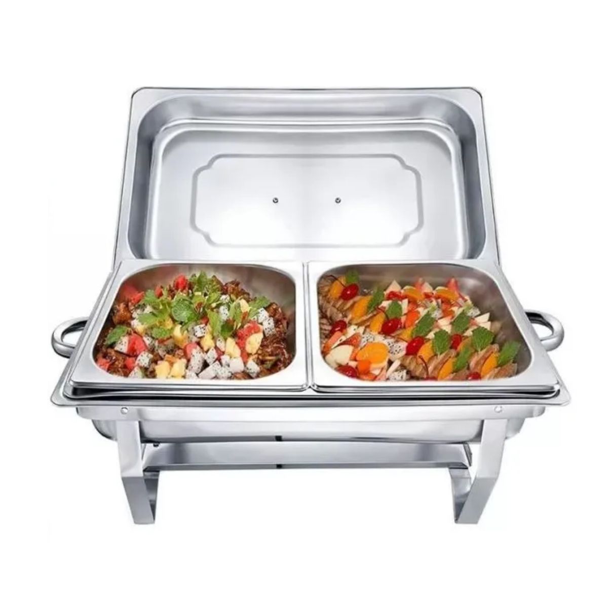 IMPORTCLICK - Cacerola Chafer Bufetera Olla Acero Inoxidable 55x35,5x28 CM