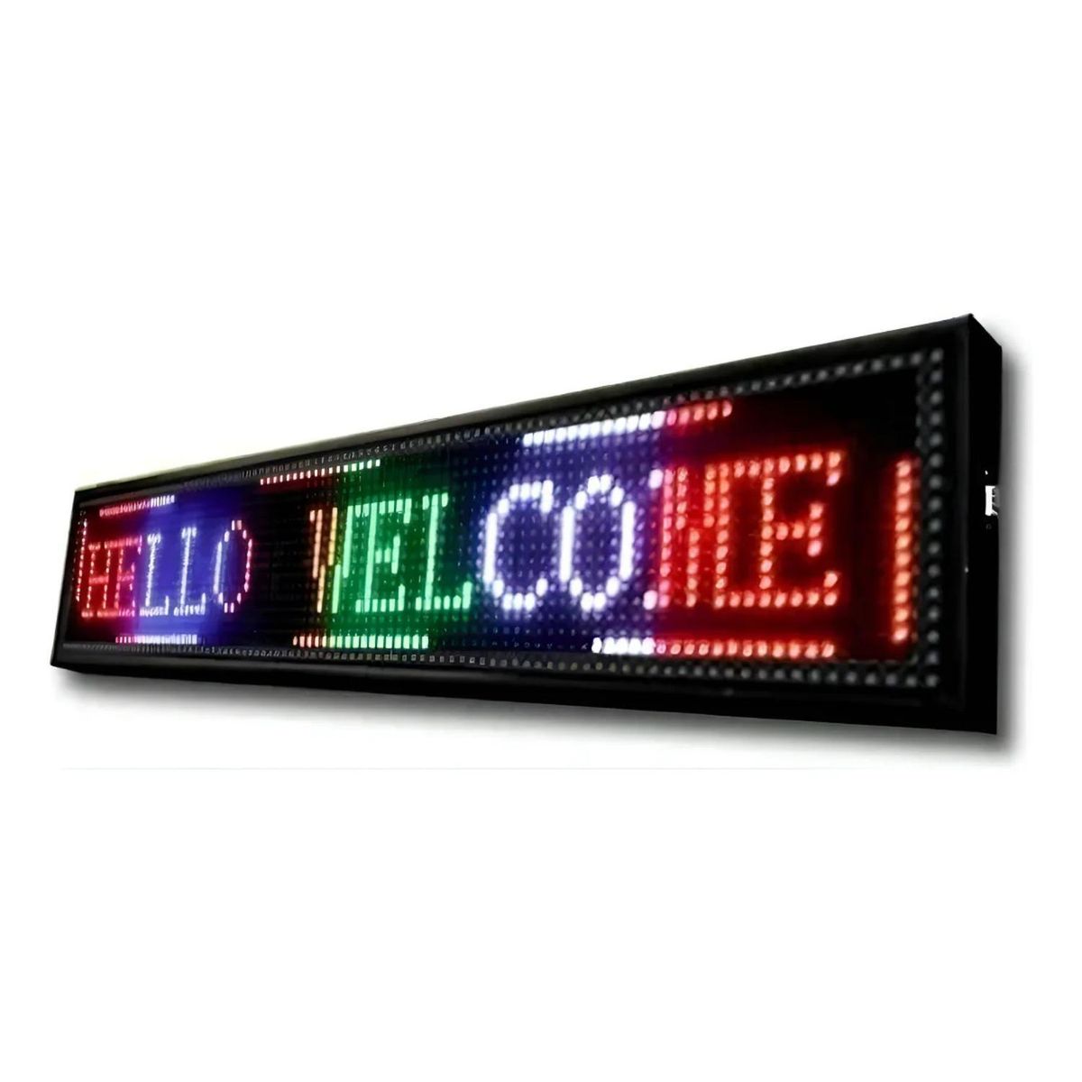 IMPORTCLICK - Letrero Luz Led 100x20 CM 36 Watt Programable Multicolor