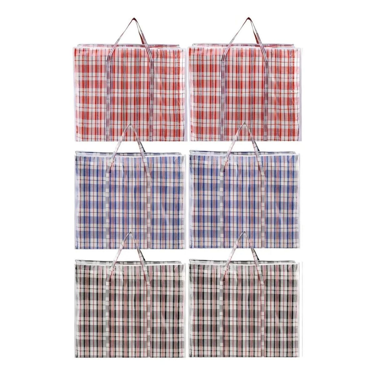 IMPORTCLICK - Pack 6 Bolsas Manutera Almacenaje 105 LT 80x60x20 CM