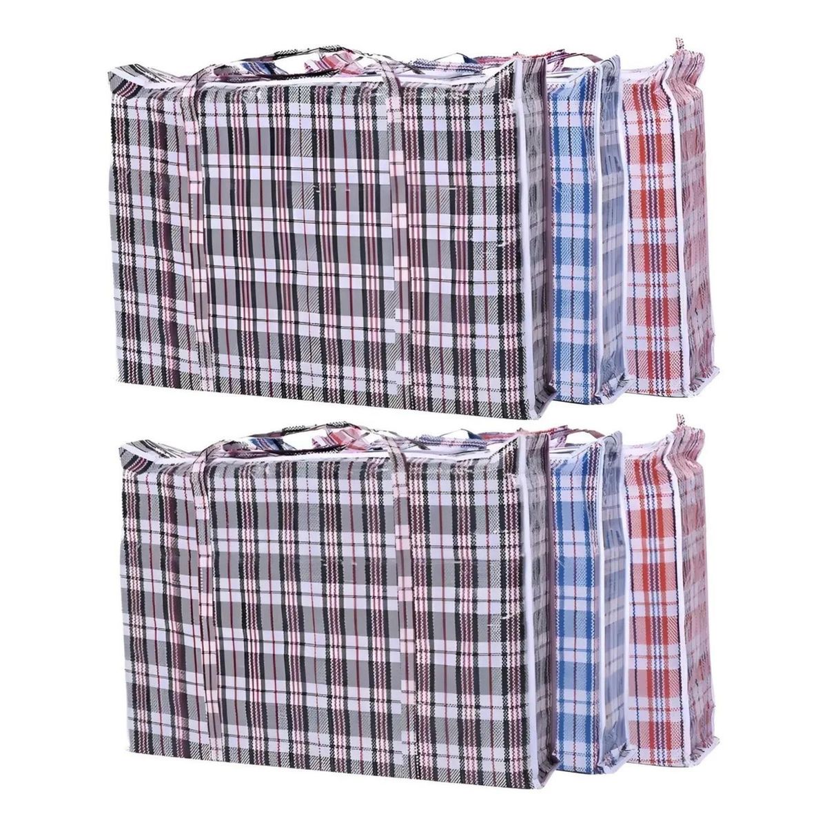 IMPORTCLICK - Pack 6 Bolsas Manutera Almacenaje 105 LT 80x60x20 CM