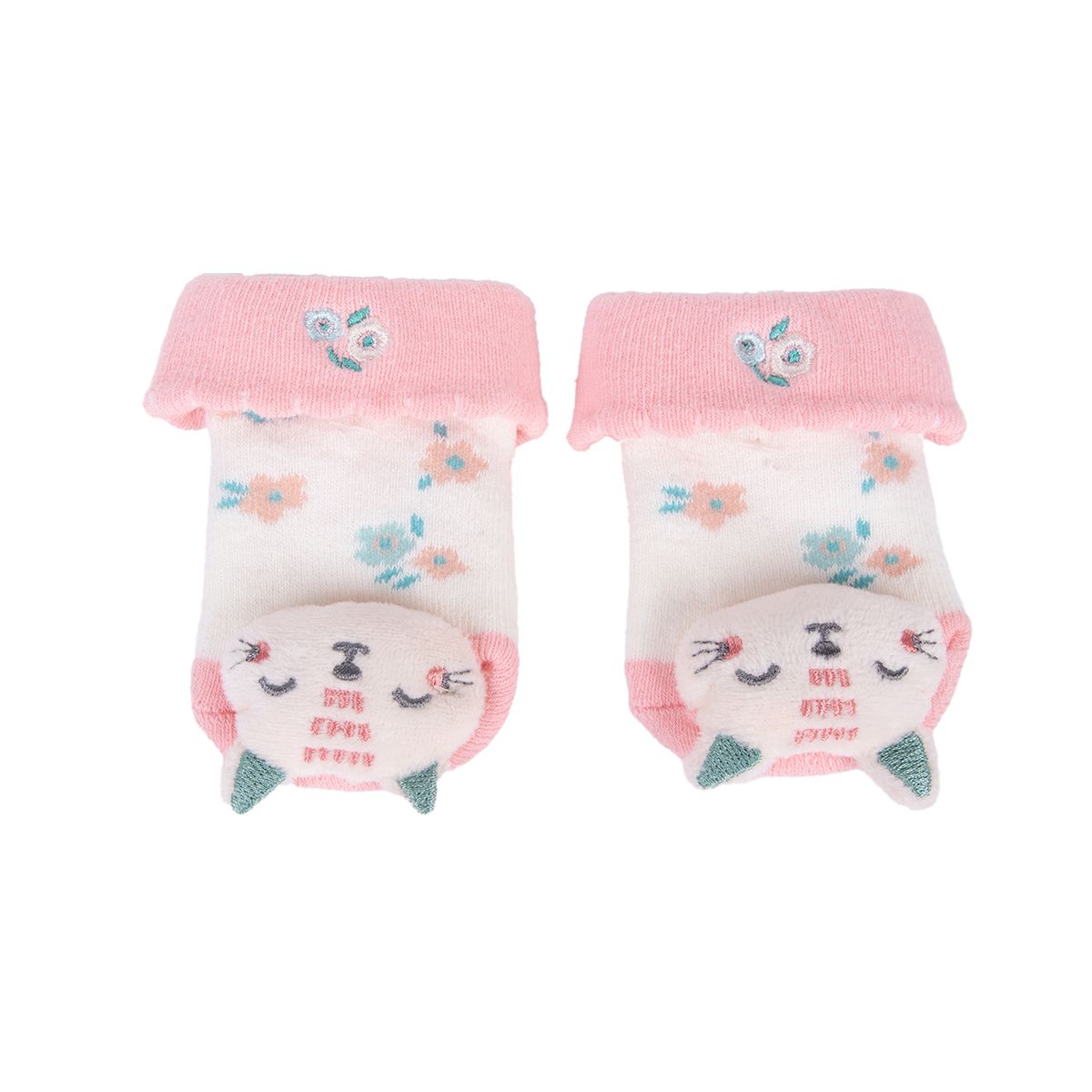 PILLIN - Calcetines  Blanco Niña Pillin PAD102-26CRE