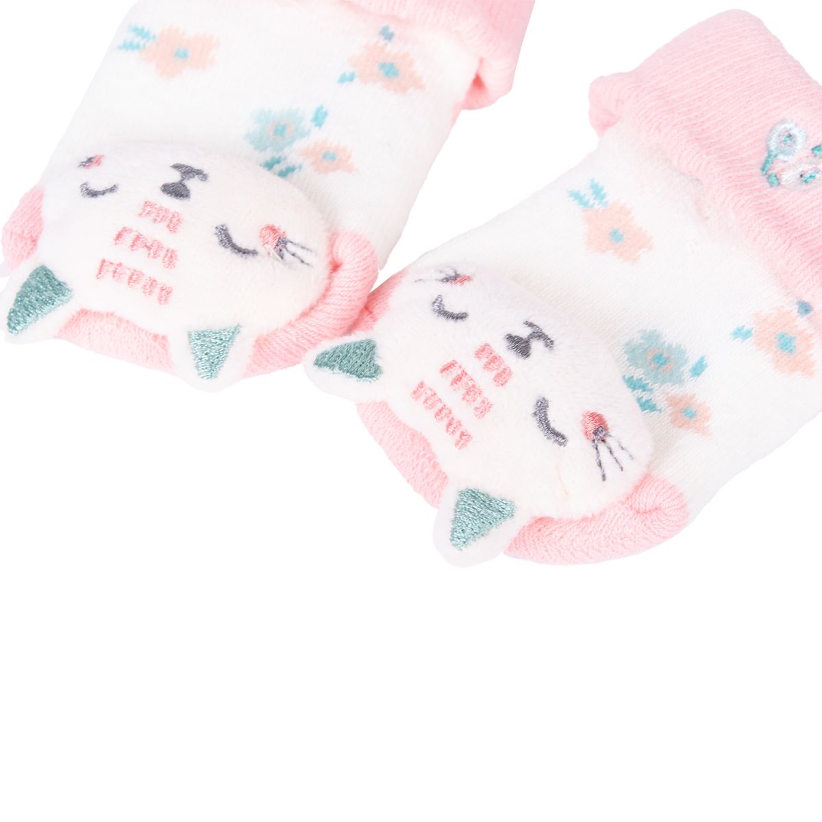 PILLIN - Calcetines  Blanco Niña Pillin PAD102-26CRE