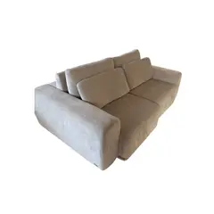 GENERICO - Sofá Atlas marca sofisticato extensible dos cuerpos color gris