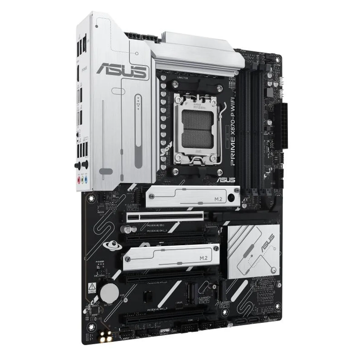 ASUS - Placa Madre ASUS PRIME X870-P WIFI, Socket AM5, 4x DDR5, HDMI, 2x USB4, 4 xM.2, Wi-Fi 7*, ATX