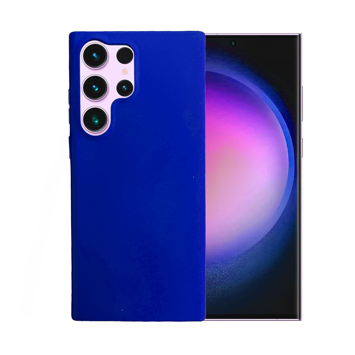 GENERICO - Carcasa Para Samsung S26 Ultra Goma Azul Rey