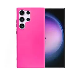 GENERICO - Carcasa Para Samsung S26 Ultra Goma fucsia