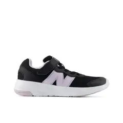 NEW BALANCE - Zapatillas Running Niños 578 Negras/Rosa Claro
