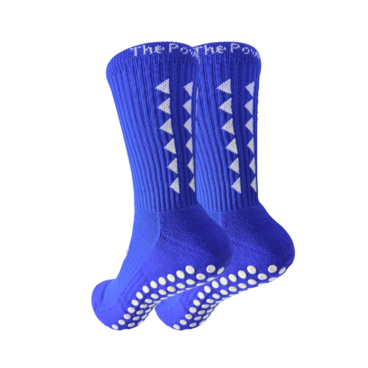 THE POW - Calcetines Antideslizante de Futbol Corto The Pow