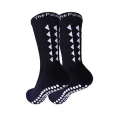 THE POW - Calcetines Antideslizante de Futbol Corto