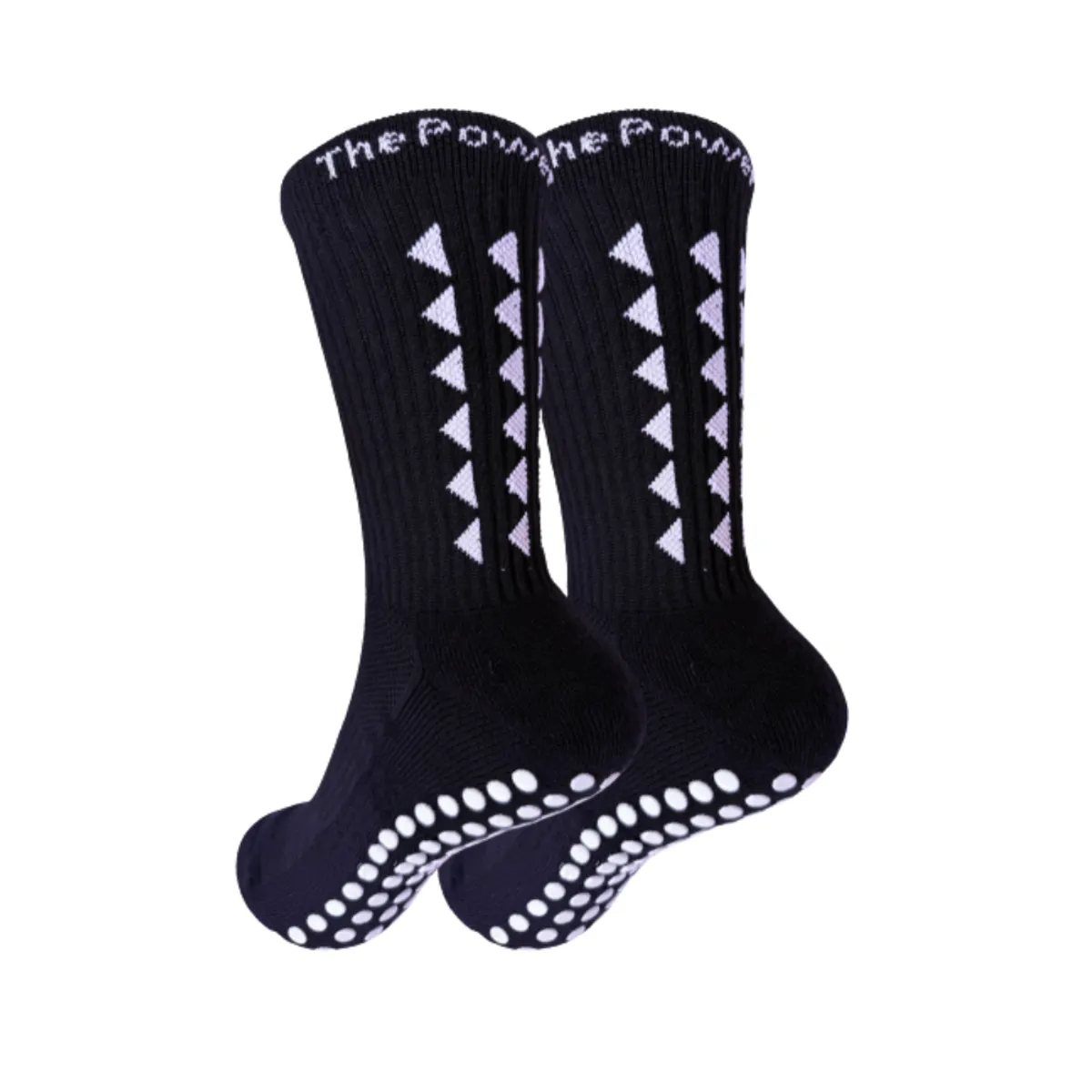 THE POW - Calcetines Antideslizante de Futbol Corto The Pow