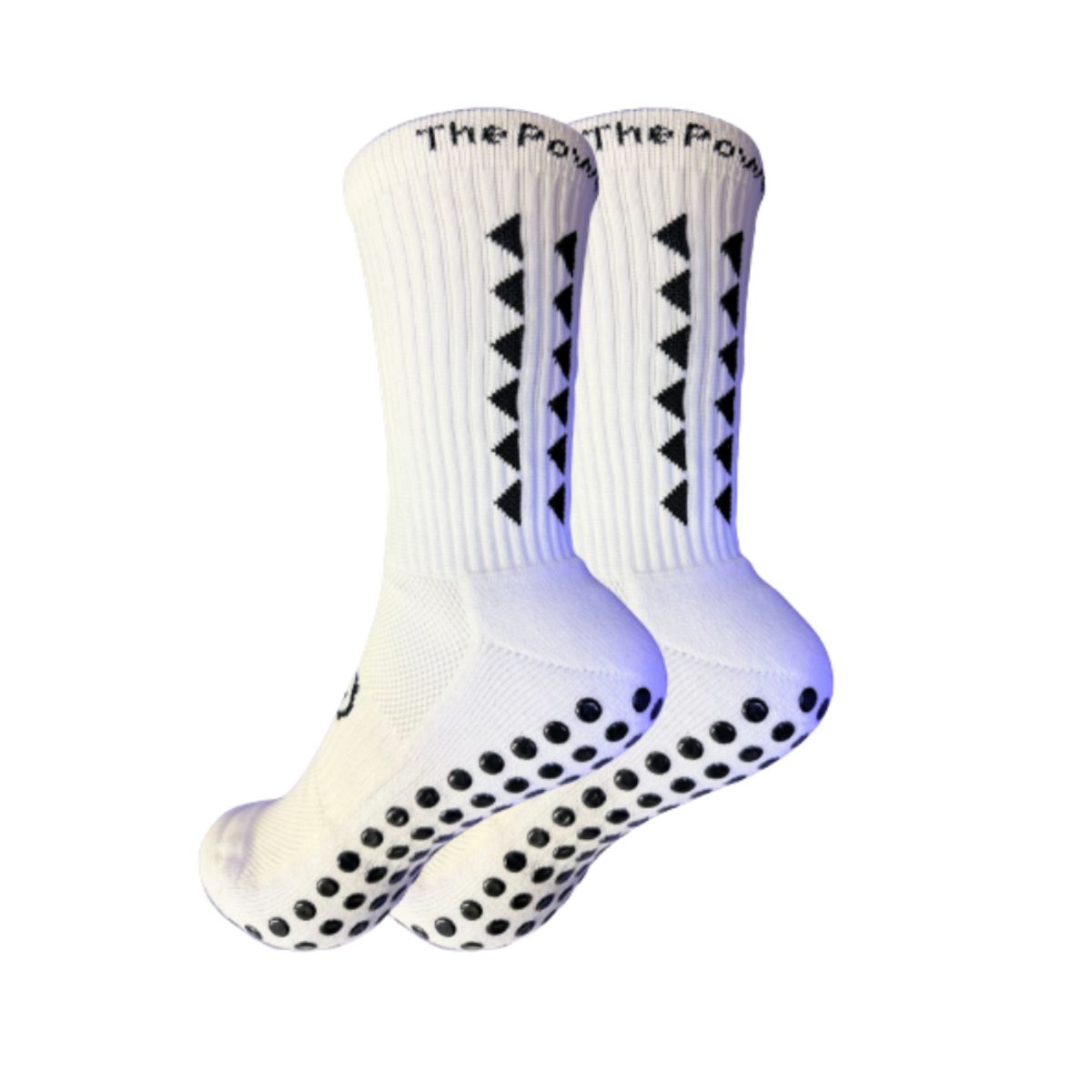 THE POW - Calcetines Antideslizante de Futbol Corto The Pow