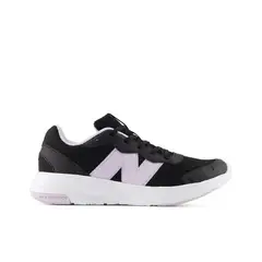 NEW BALANCE - Zapatillas Running Niños 578 Negra/Rosado Claro