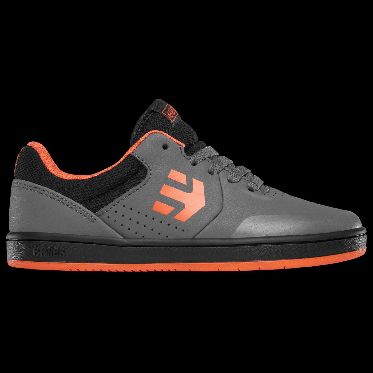 ETNIES - Zapatilla Kids Marana Grey Black Orange