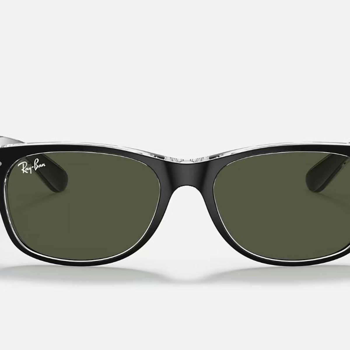 RAY BAN - Anteojos de Sol mezcla de colores Wayfarer Classic G-15 Green - RayBan RB2132 6052 55-18