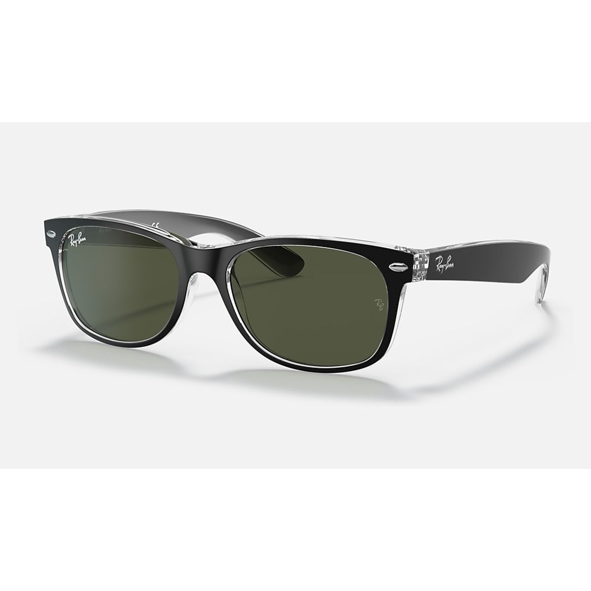 RAY BAN - Anteojos de Sol mezcla de colores Wayfarer Classic G-15 Green - RayBan RB2132 6052 58-18