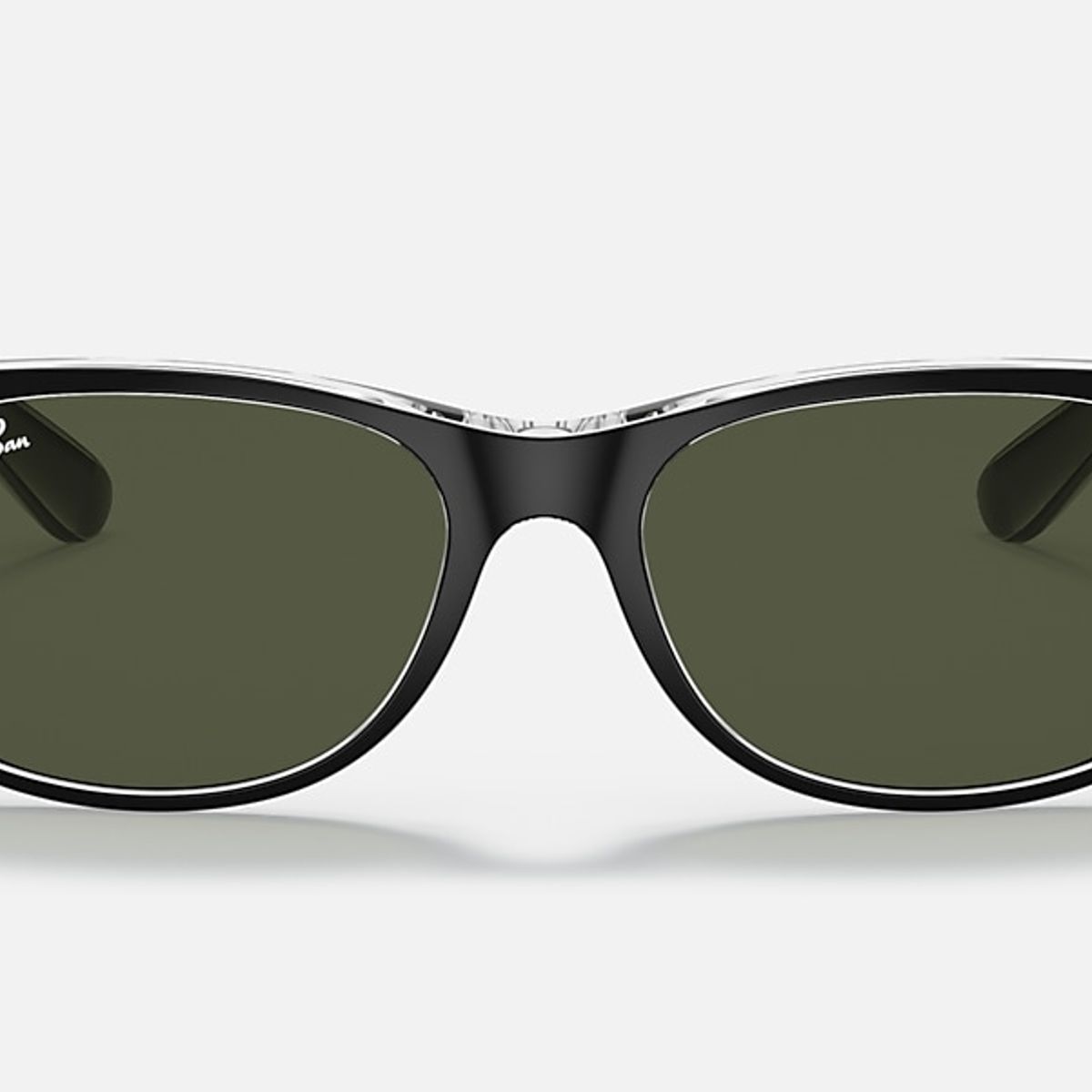 RAY BAN - Anteojos de Sol mezcla de colores Wayfarer Classic G-15 Green - RayBan RB2132 6052 58-18