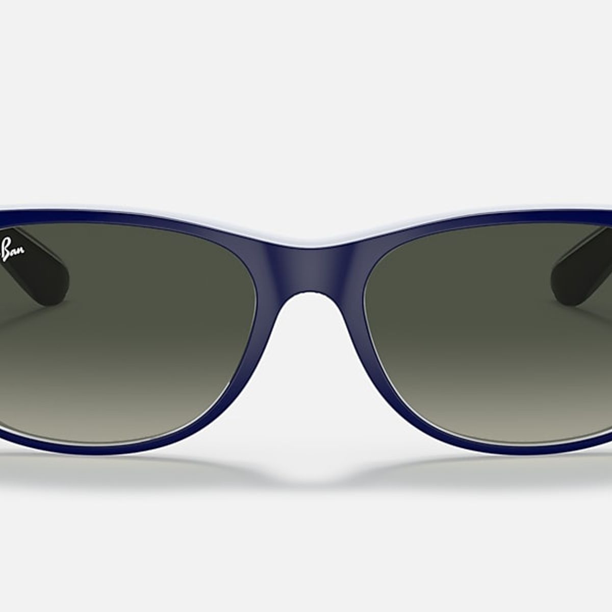 RAY BAN - Anteojos de Sol Nuevo Wayfarer Mezcla de Colores Degradado Gris- RayBan RB2132 605371 55-18