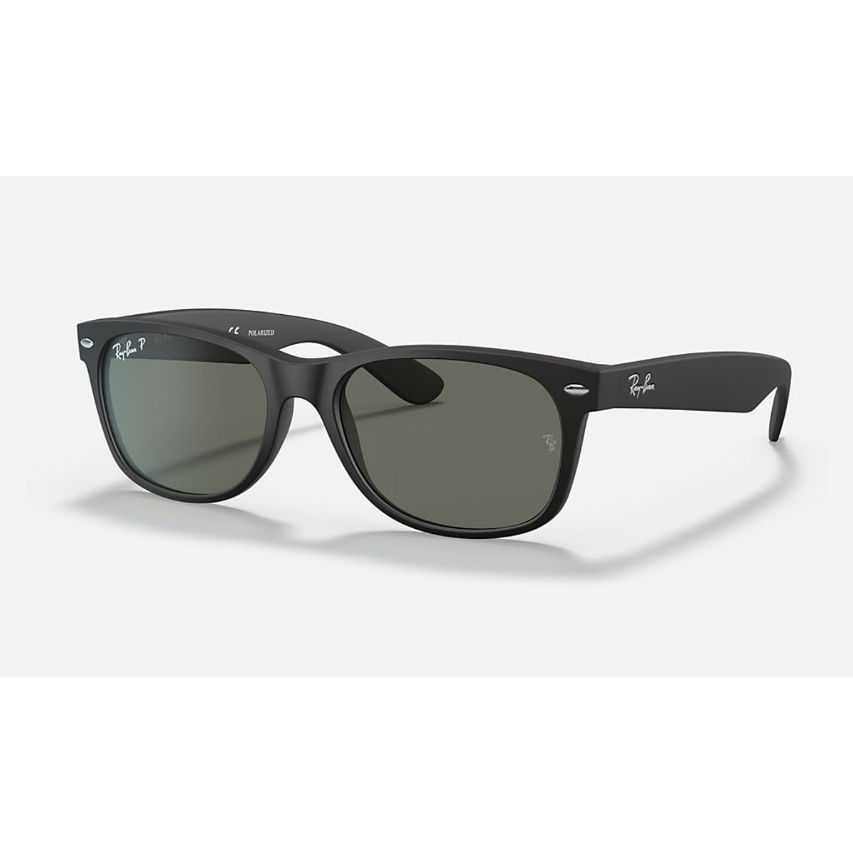 RAY BAN - Anteojos de Sol Nueva Wayfarer Classic Verde Polarizado - RayBan RB2132 622/58 55-18