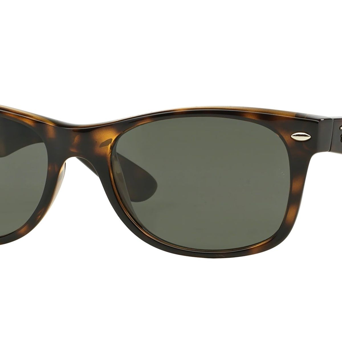 RAY BAN - Anteojos de Sol Nuevo Wayfarer Classic Polarizado Green G-15 - RayBan RB2132 902/58 55-18