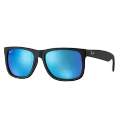 RAY BAN - Anteojos de Sol Justin Color Mix Azul Espejo - RayBan RB4165 62255 54-16