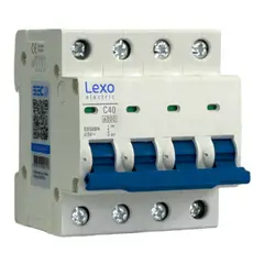 LEXO - Automático 4x40A 6kA Curva C 240V415V EBS6BN