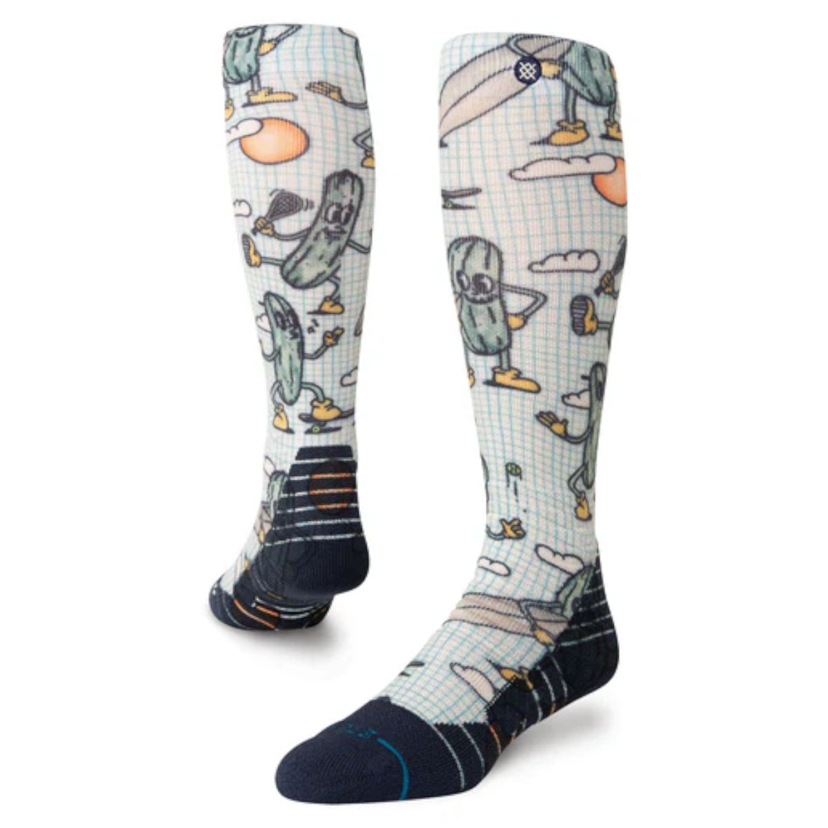 STANCE - Stance Sock Snowboard Feeling Pickled Mid Po Multi