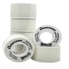 HOFFENS - Pack 5 Cintas Teflon 1 Pulgada X10 Metros Sello Agua