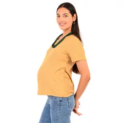 MADREMIA - Polera Maternal Lactancia Mia manga corta Madremía