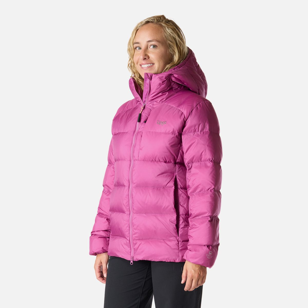 LIPPI - Chaqueta Mujer Rokko Down Hoody Jacket Purpura Lippi