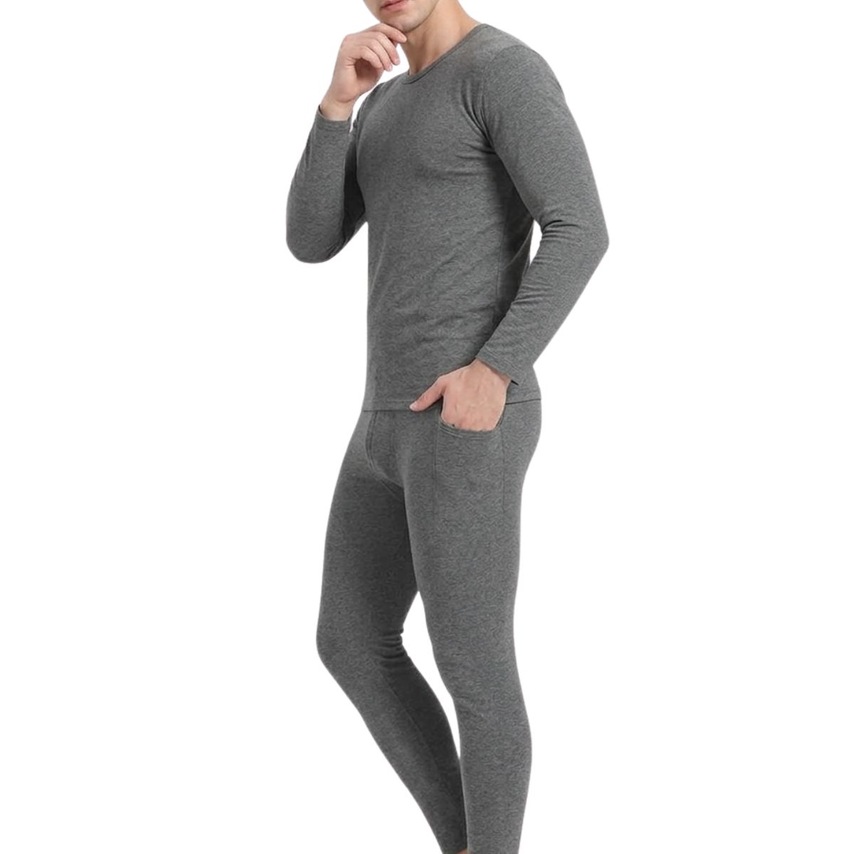 LOOK SHOP - Calzoncillo Largo Algodon Hombres Y Niños Interior 1ra Capa 212