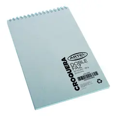 ARTEL - Croquera Doble Faz Espiral 50 hojas 21x32cm