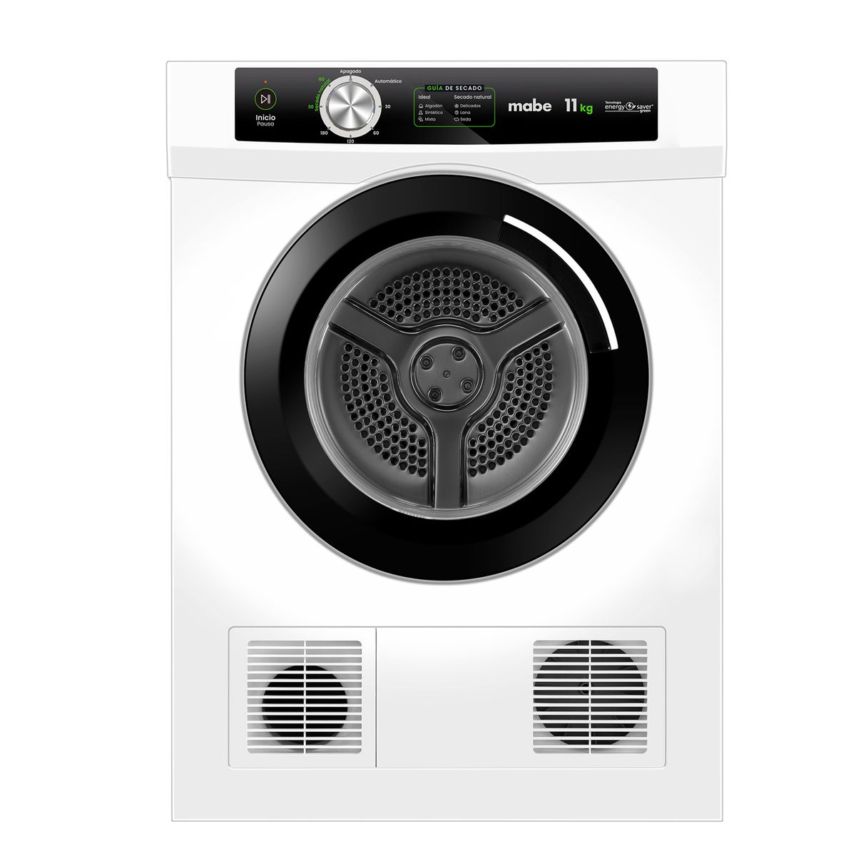 MABE - Secadora Carga Frontal Eléctrica 11kg Blanca Mabe SEM011VBCL0