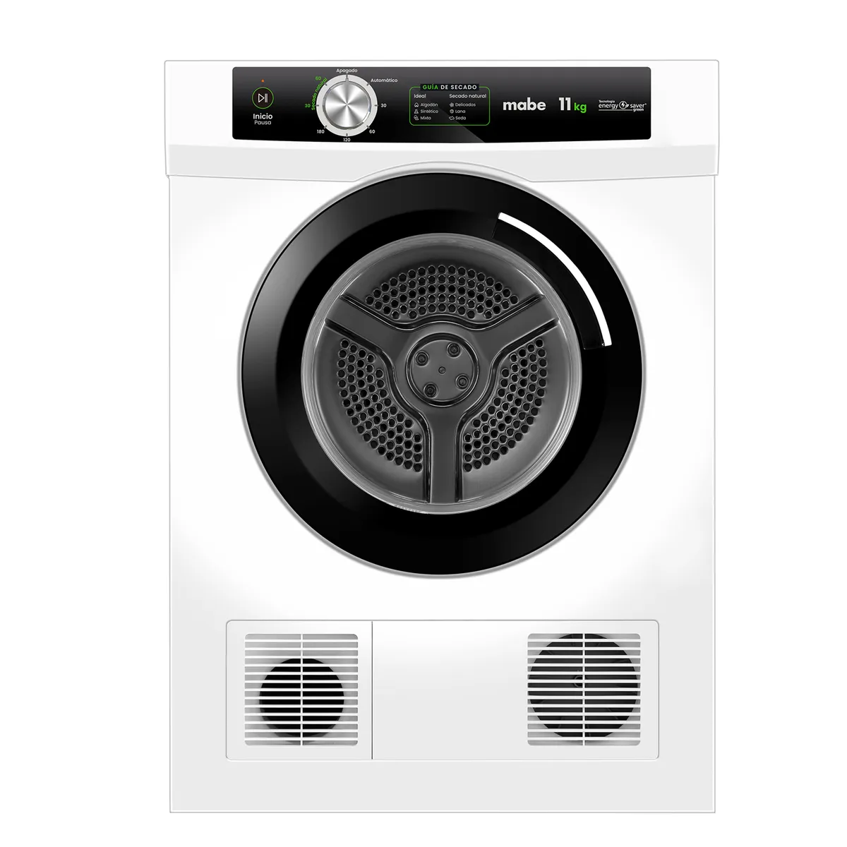 MABE - Secadora Carga Frontal Eléctrica 11kg Blanca Mabe SEM011VBCL0