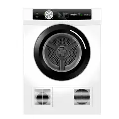 MABE - Secadora Carga Frontal Eléctrica 11kg Blanca SEM011VBCL0