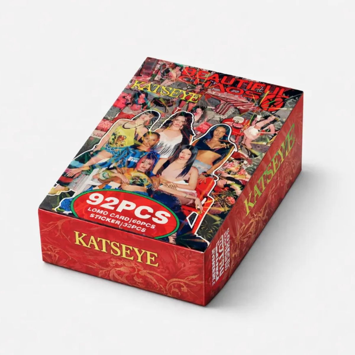 GENERICO - Set Lomo Cards Katseye 92pcs Beautiful Chaos Kpop Fans