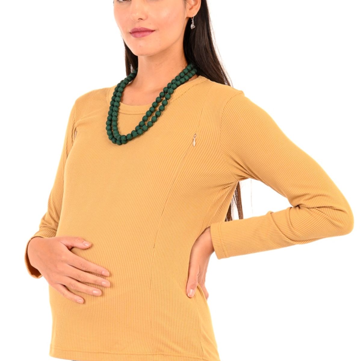 MADREMIA - Polera Maternal Lactancia Mia manga larga Madremía