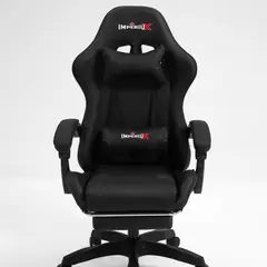GENERICO - SILLAS GAMER CON MASAJEADOR Y REPOSA PIES RECLINABLES